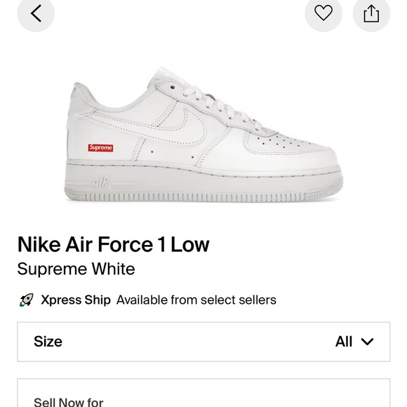 AIR FORCE 1 LOW SUPREME - Picture 9 of 9